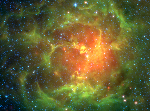 Spitzer Uncovers Star Hatchery