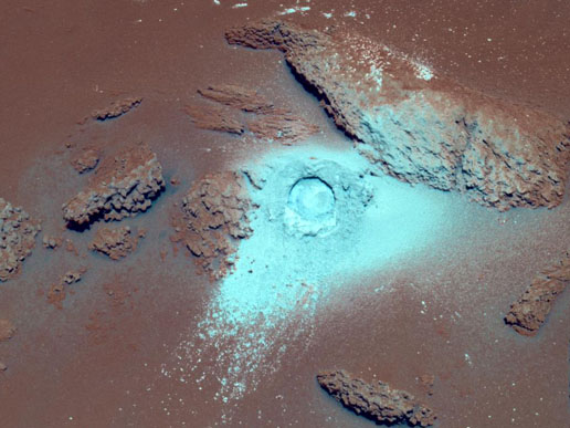 Sulfur-rich rocks on Mars