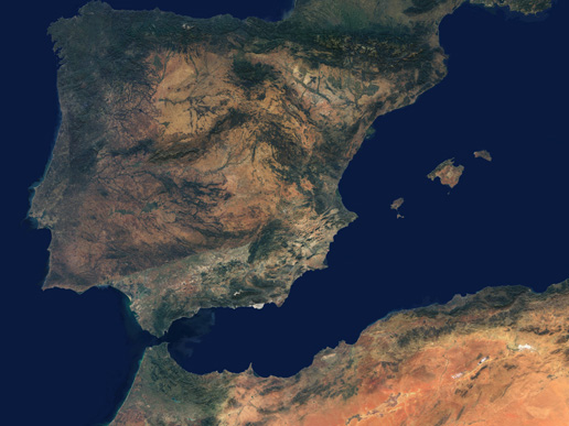 Northern Africa and the Iberian Peninsula