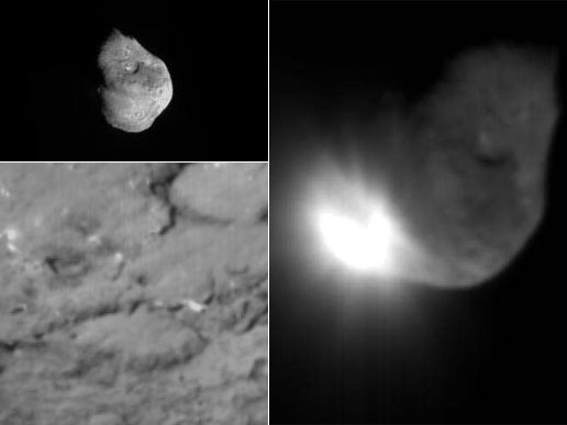 Deep Impact Hits Comet Tempel 1