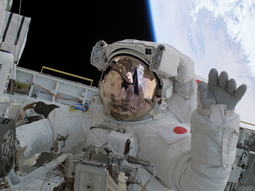 STS-114 astronaut Soichi Noguchi