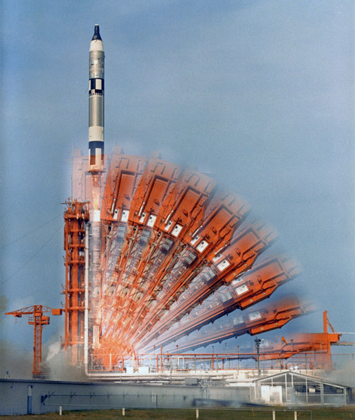 Gemini X launch on July 18, 1966.