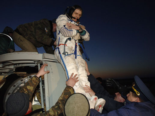 Expedition 12 Commander Bill McArthur
