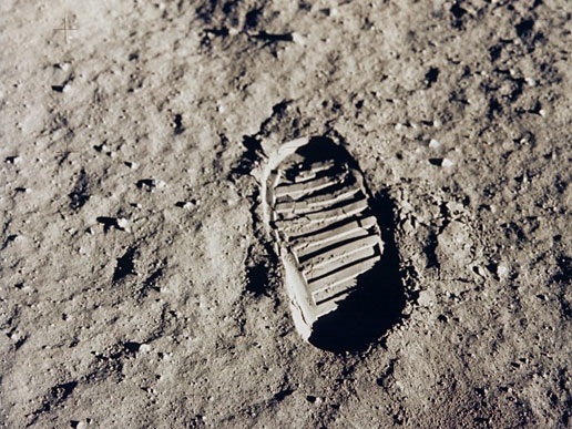 Apollo 11 bootprint