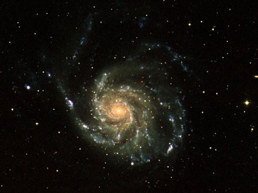 GALEX photo of Pinwheel Galaxy