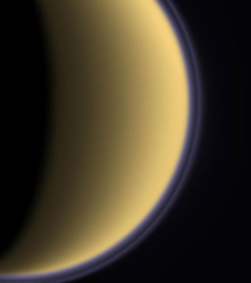 Cassini image of Titan